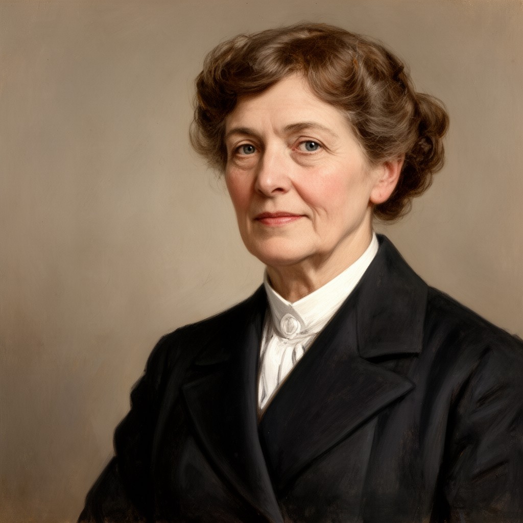 AI-generated illustration of Lily Montagu