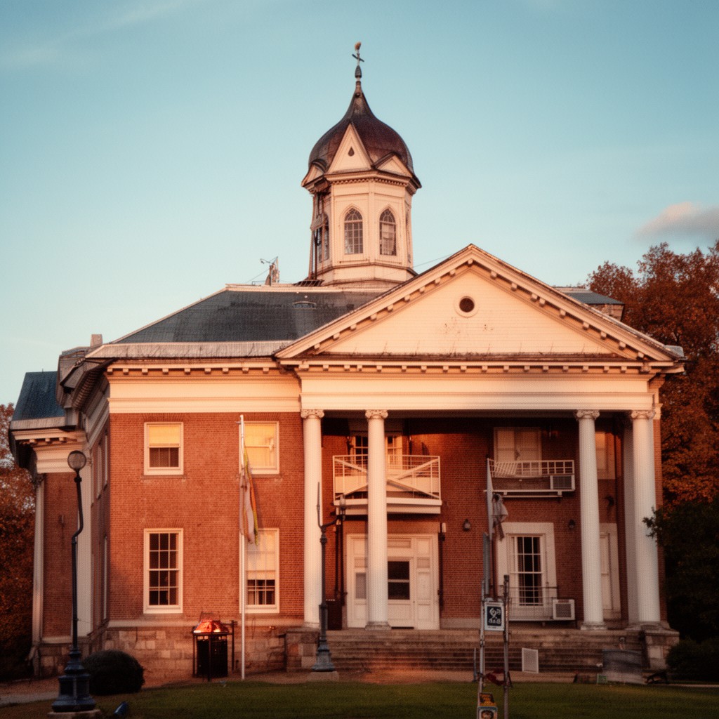 AI-generated illustration of Milledgeville, Georgia