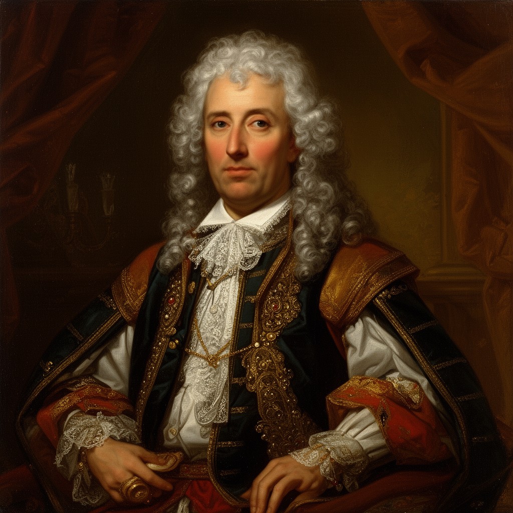 AI-generated illustration of Jacob de Witt