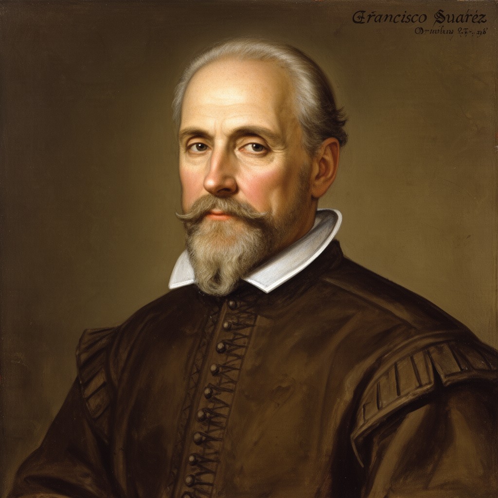AI-generated illustration of Francisco Suárez