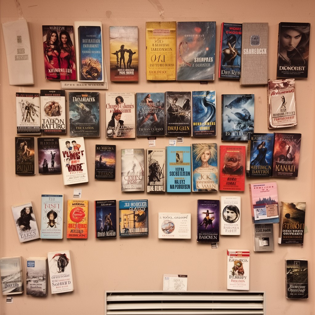 AI-generated illustration of Bantam Books