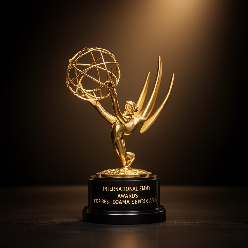 AI-generated illustration of International Emmy Award for Best Drama Series