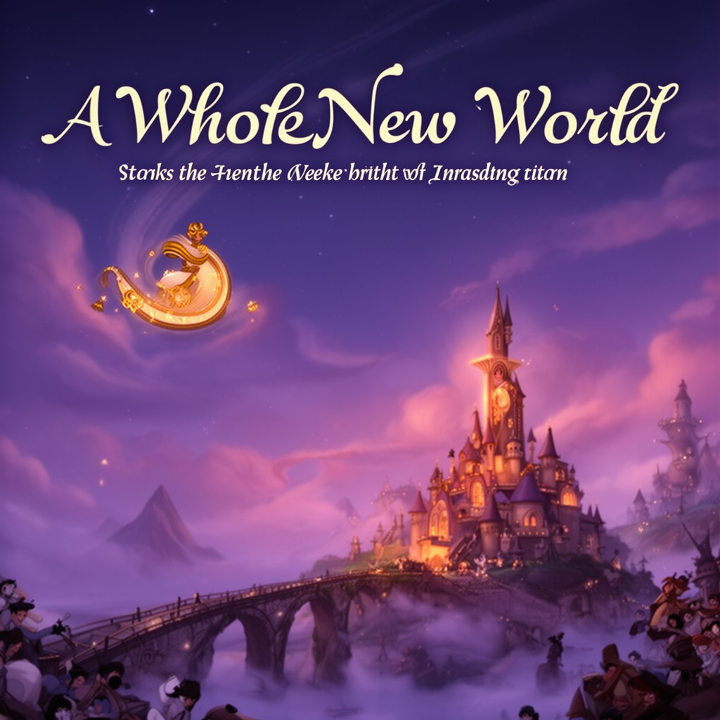 AI-generated illustration of A Whole New World