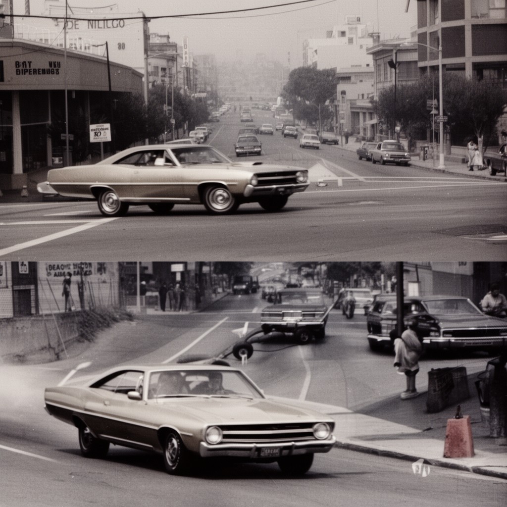AI-generated illustration of Bullitt
