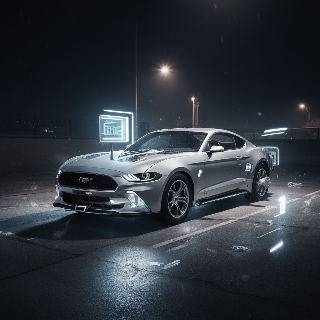 AI-generated illustration of Ford D2C platform (fifth generation)