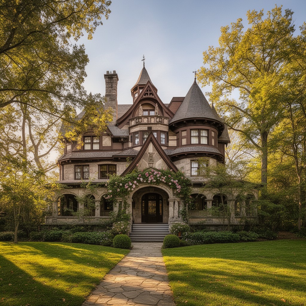 AI-generated illustration of Sanborn House
