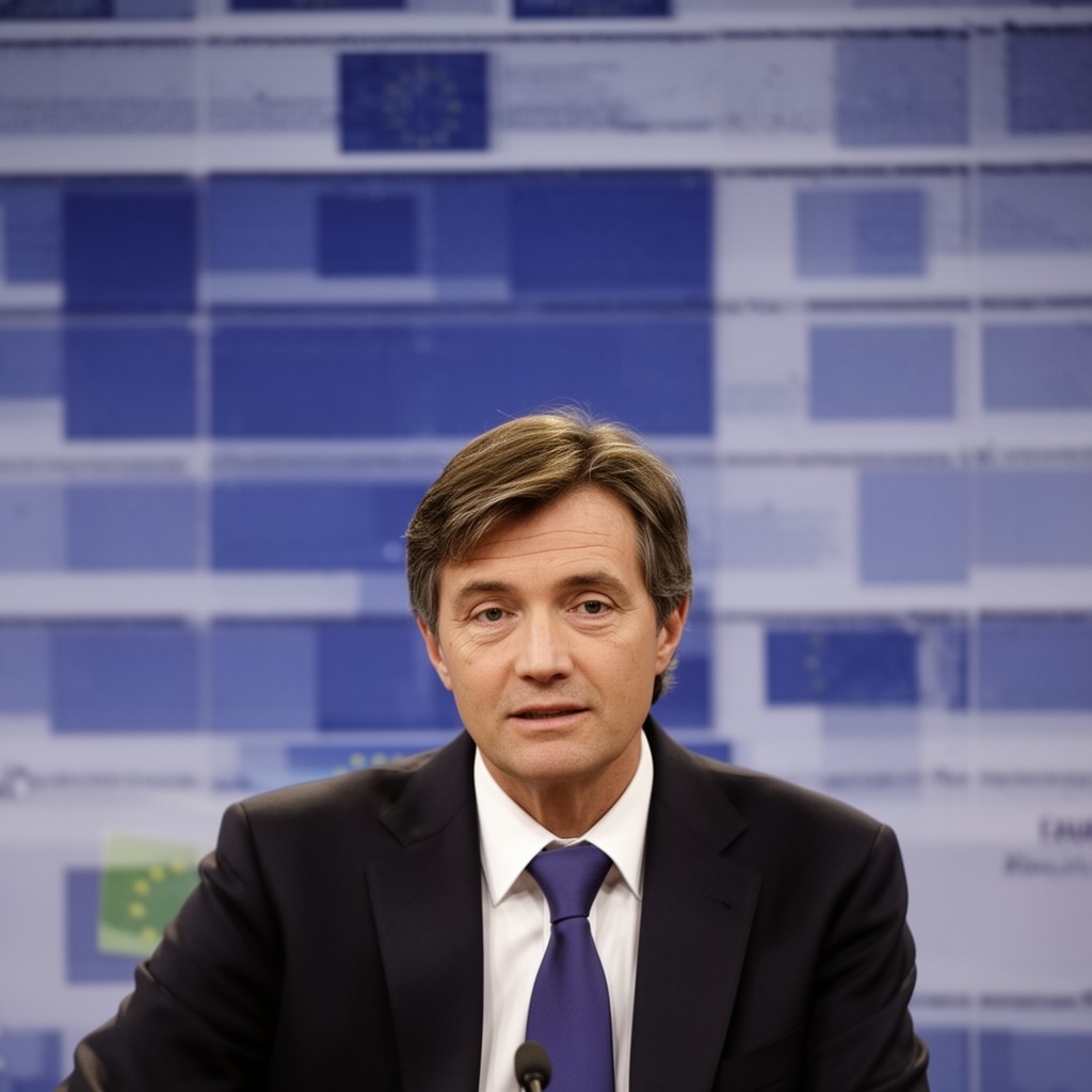 AI-generated illustration of European Commissioner