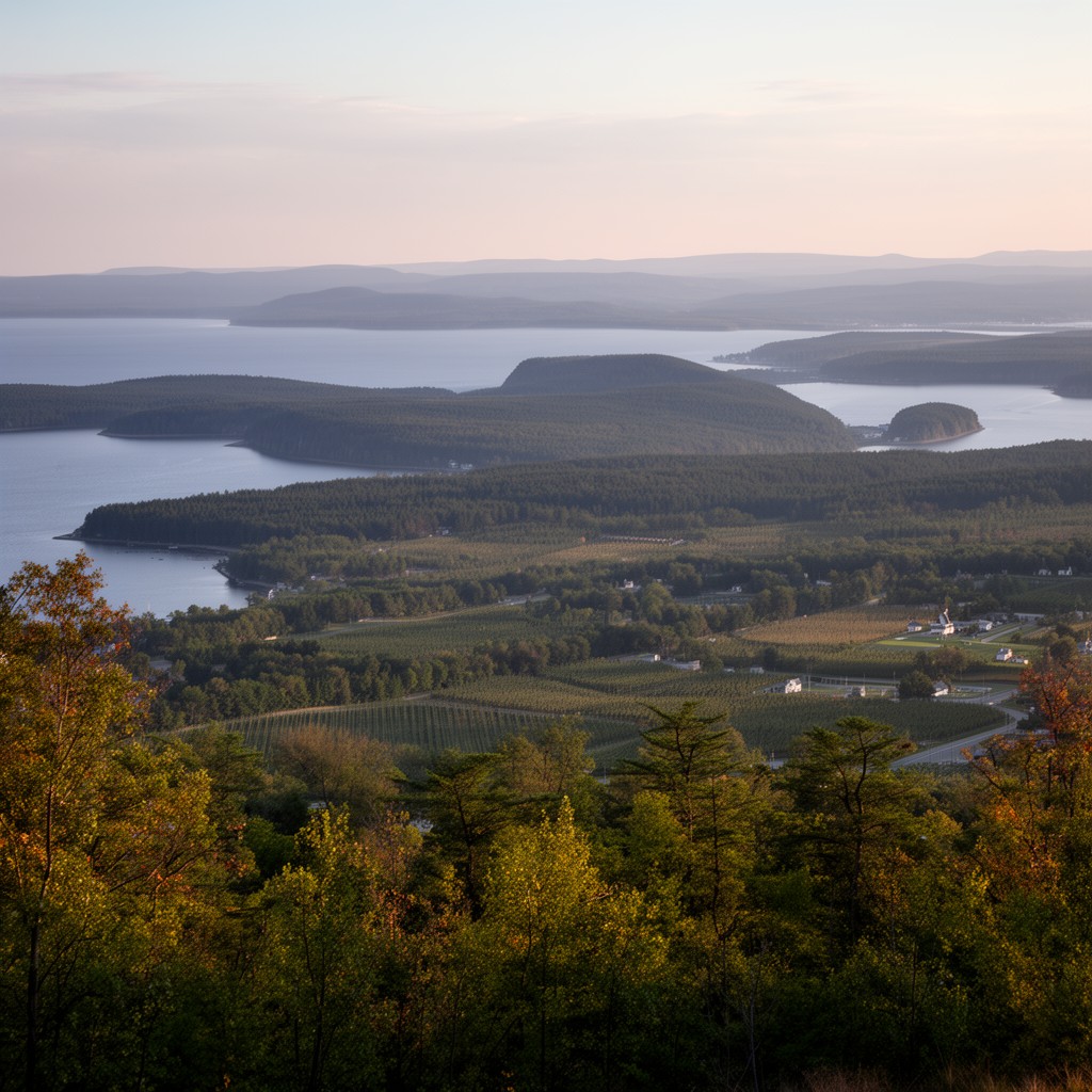 AI-generated illustration of Leelanau County