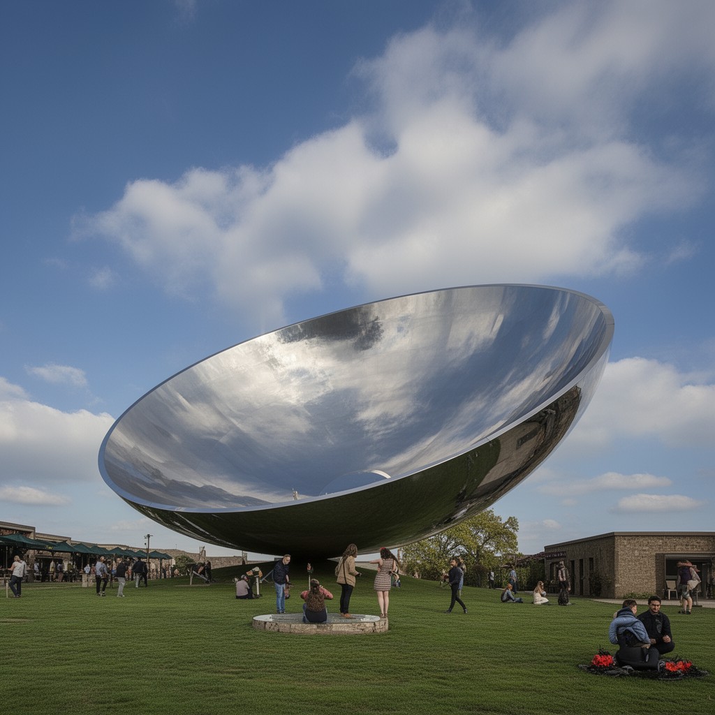 AI-generated illustration of Sky Mirror