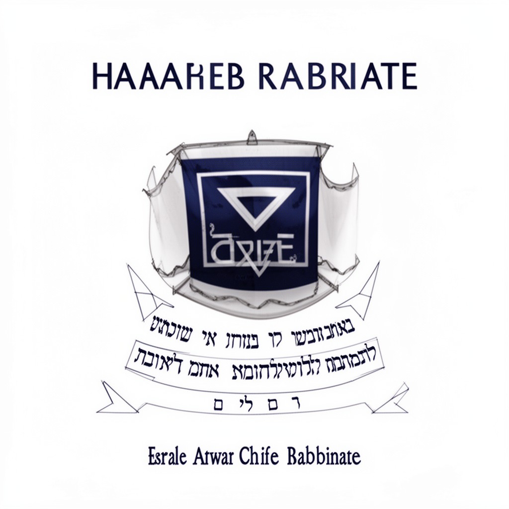 AI-generated illustration of Israeli Chief Rabbinate