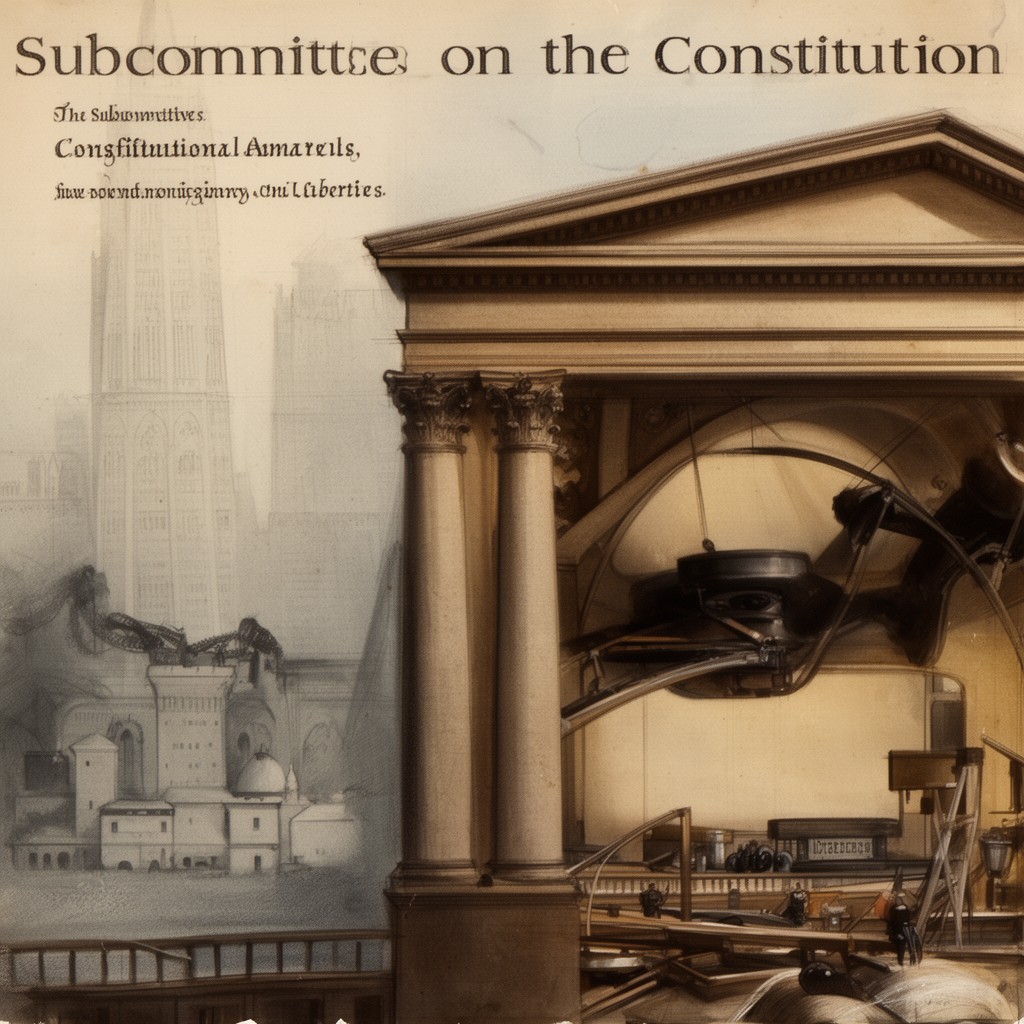 AI-generated illustration of Subcommittee on the Constitution
