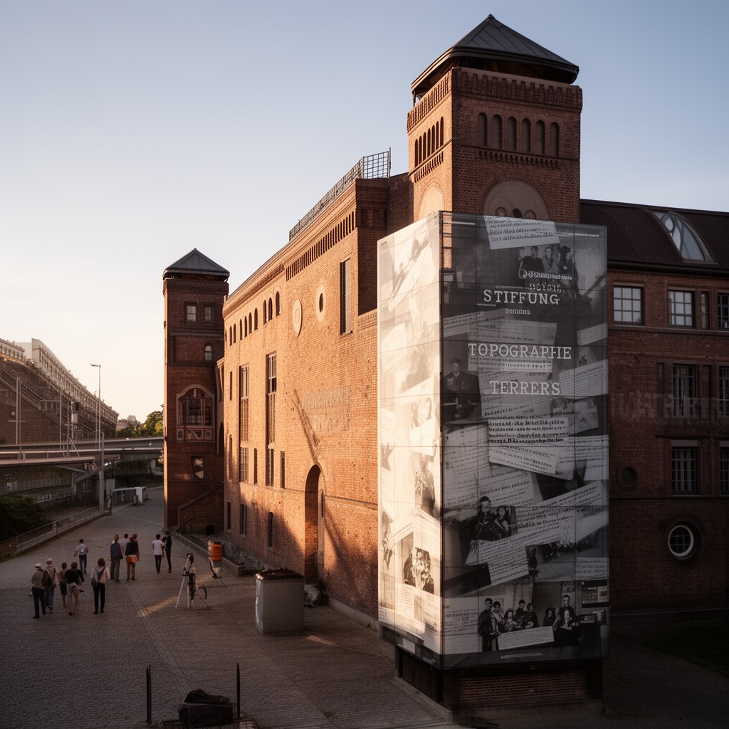 AI-generated illustration of Stiftung Topographie des Terrors