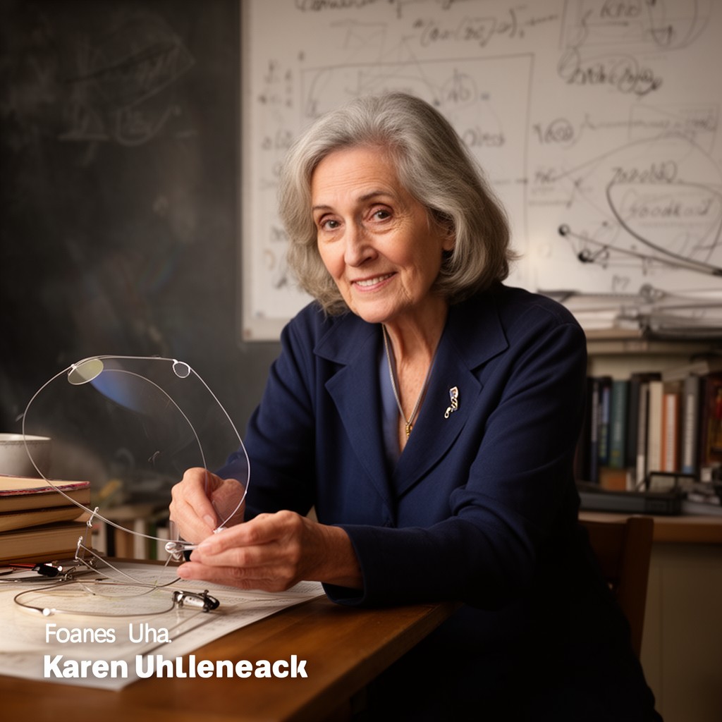 AI-generated illustration of Karen Uhlenbeck
