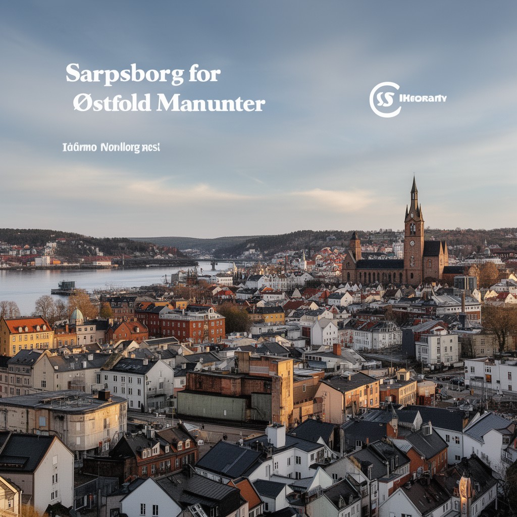 AI-generated illustration of Sarpsborg