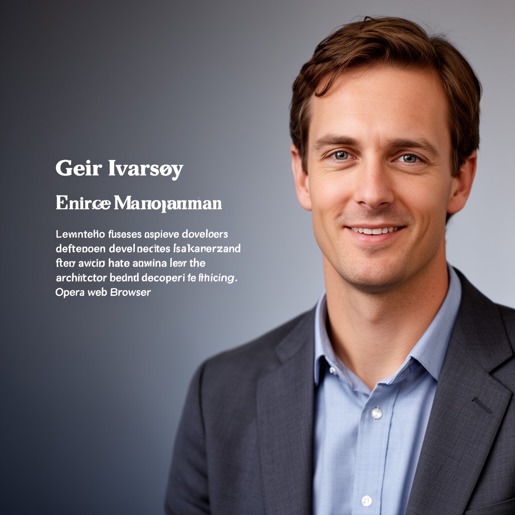 AI-generated illustration of Geir Ivarsøy