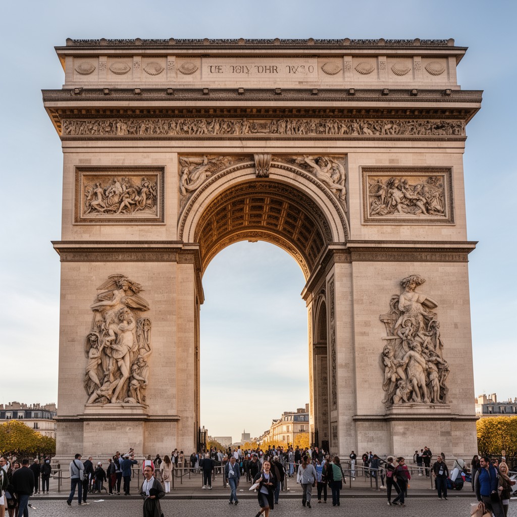 AI-generated illustration of Le Triomphe de 1810
