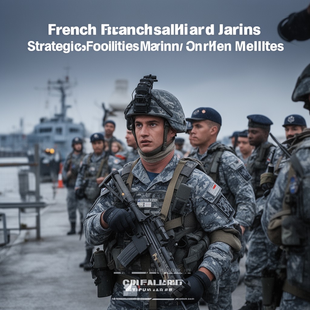 AI-generated illustration of French Fusiliers Marins