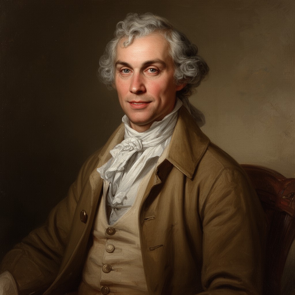 AI-generated illustration of Edward Carrington