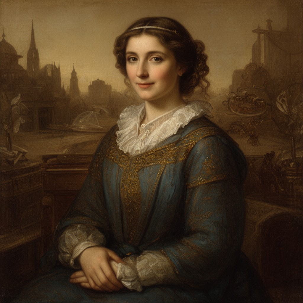 AI-generated illustration of The Portrait of a Lady
