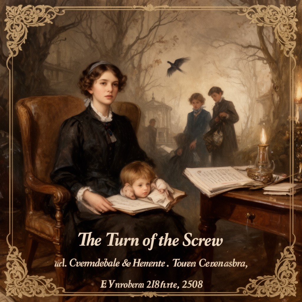 AI-generated illustration of The Turn of the Screw