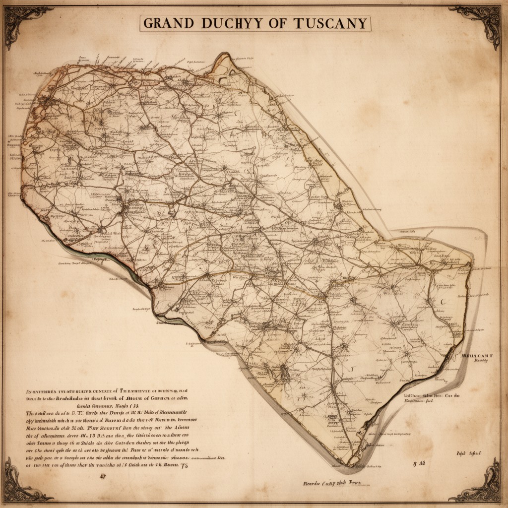 AI-generated illustration of Grand Duchy of Tuscany