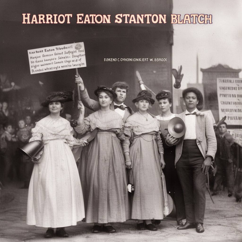 AI-generated illustration of Harriot Eaton Stanton Blatch