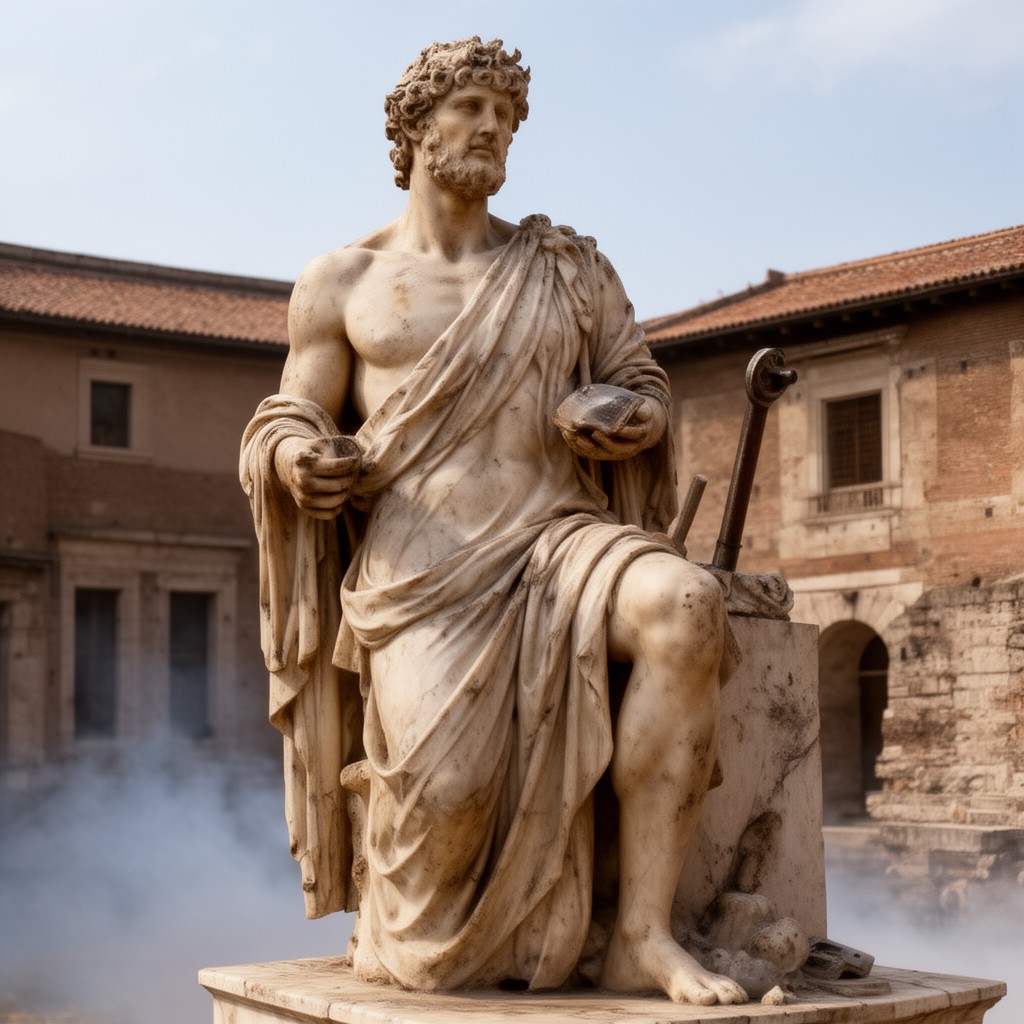 AI-generated illustration of Maxentius