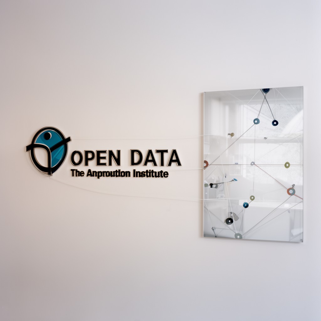 AI-generated illustration of Open Data Institute