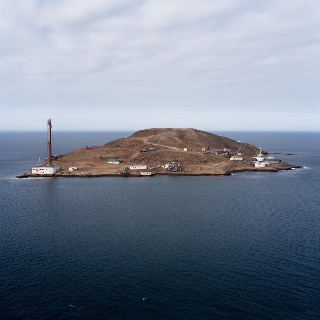 AI-generated illustration of Rybachy Peninsula
