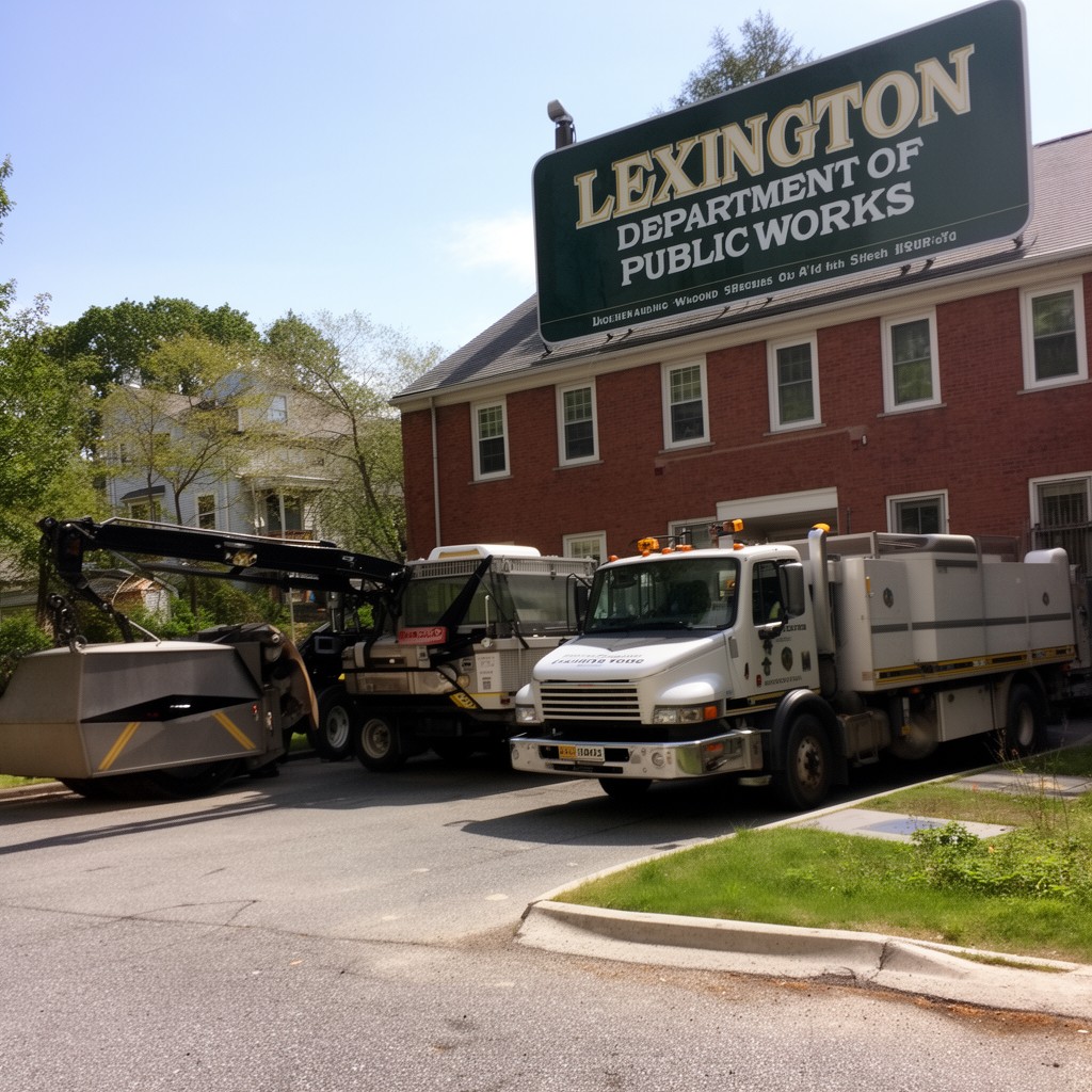 AI-generated illustration of Lexington Department of Public Works