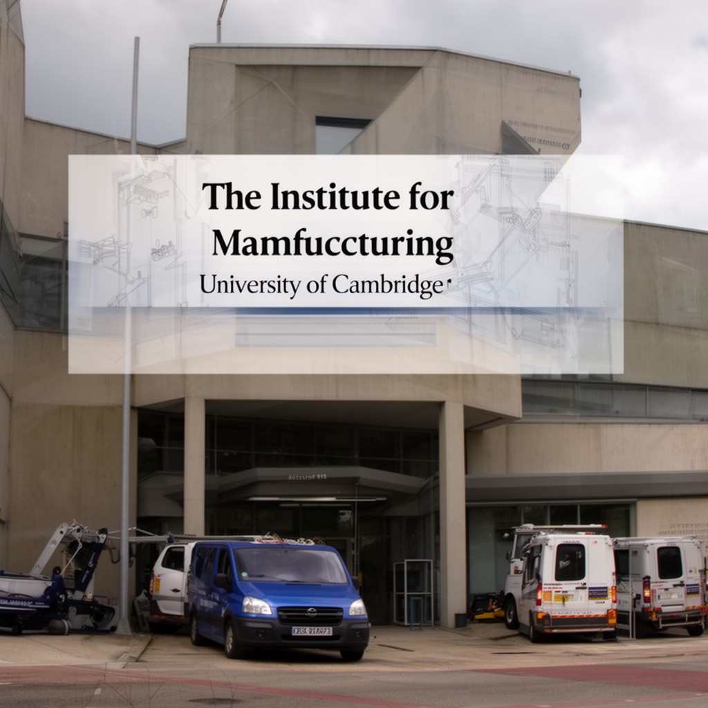 AI-generated illustration of Institute for Manufacturing, University of Cambridge