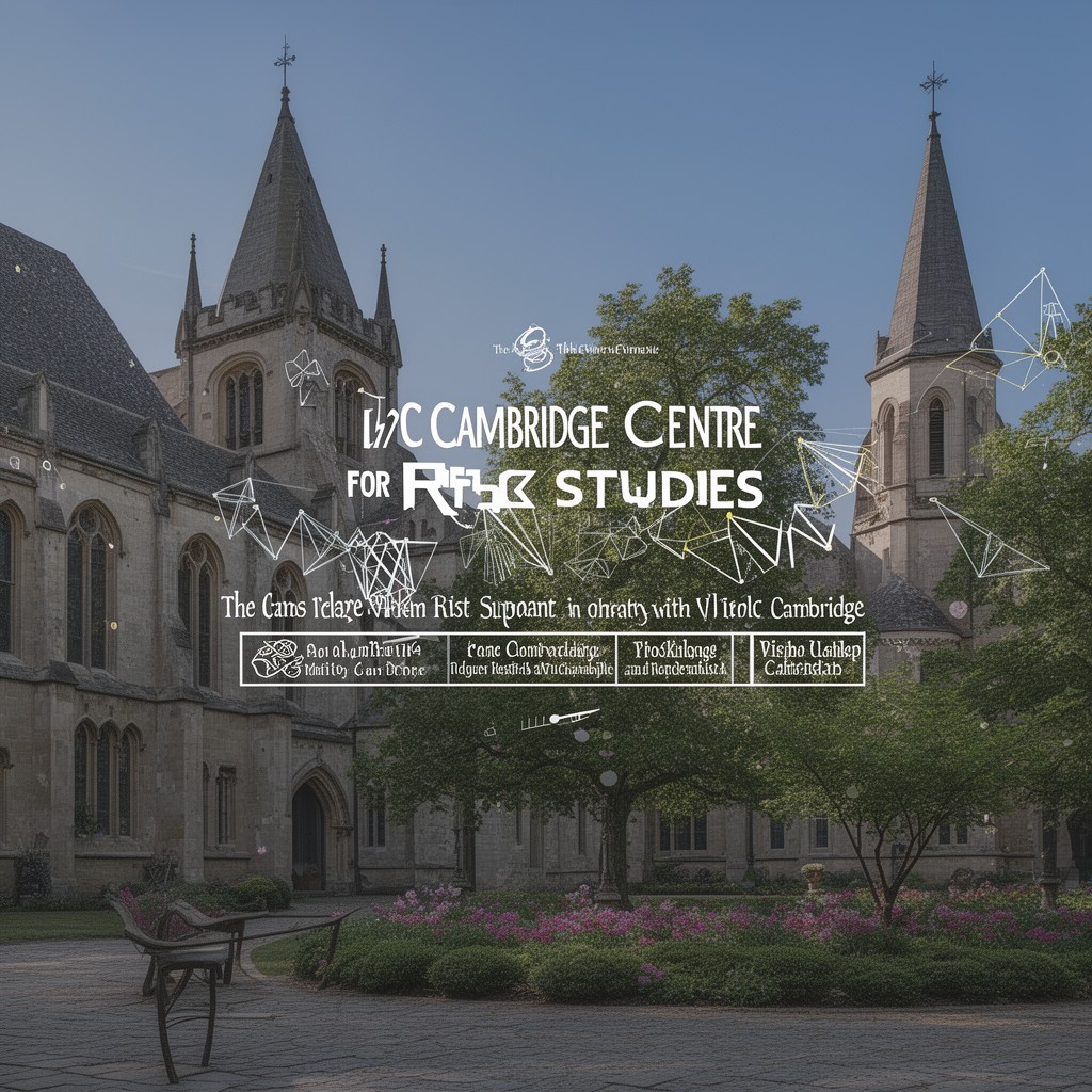AI-generated illustration of Cambridge Centre for Risk Studies