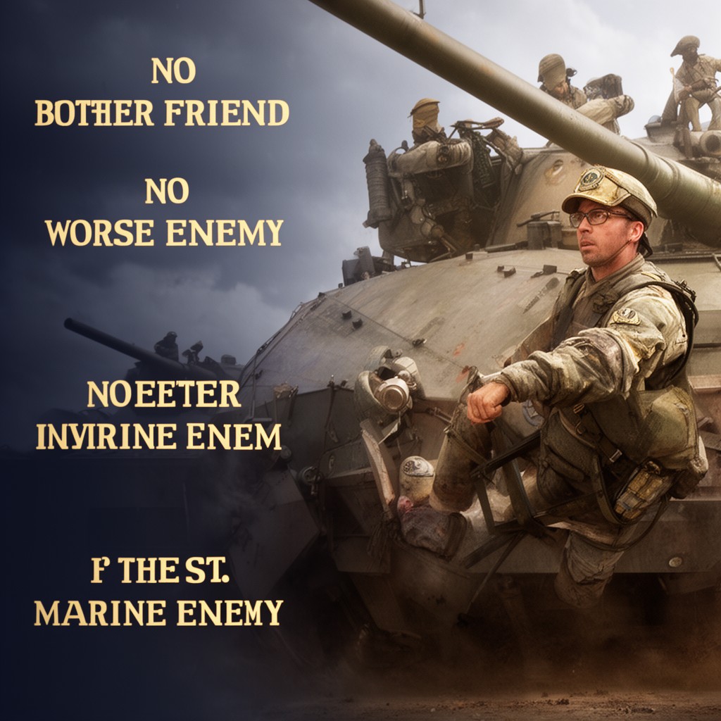 AI-generated illustration of No Better Friend, No Worse Enemy