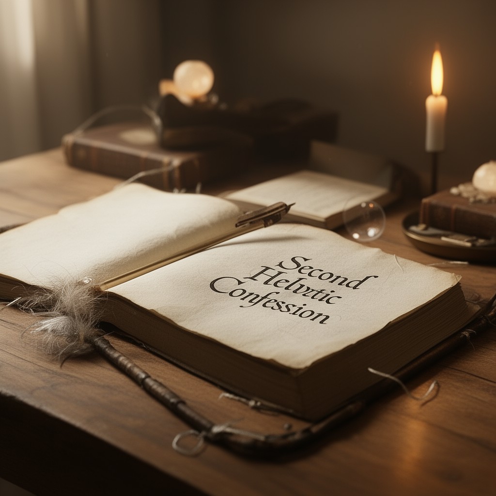 AI-generated illustration of Second Helvetic Confession