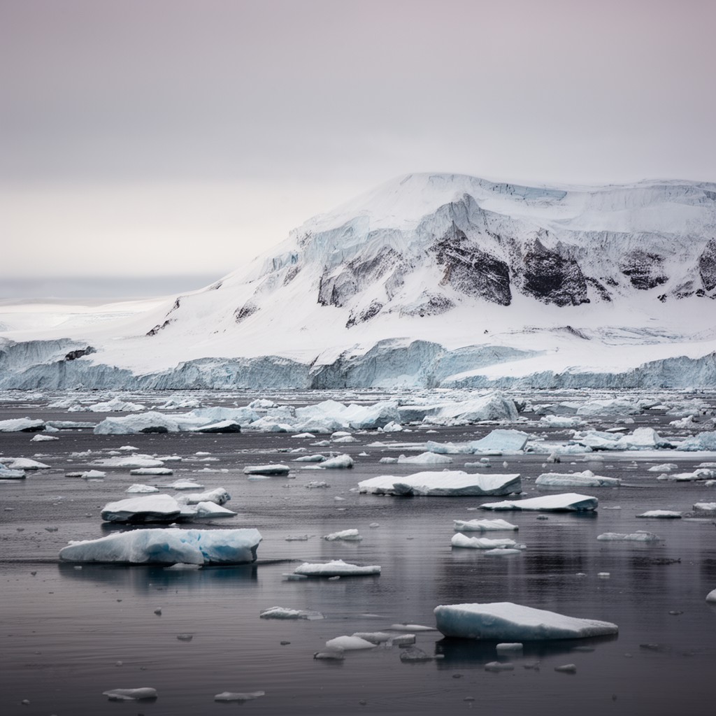 AI-generated illustration of Baffin Island