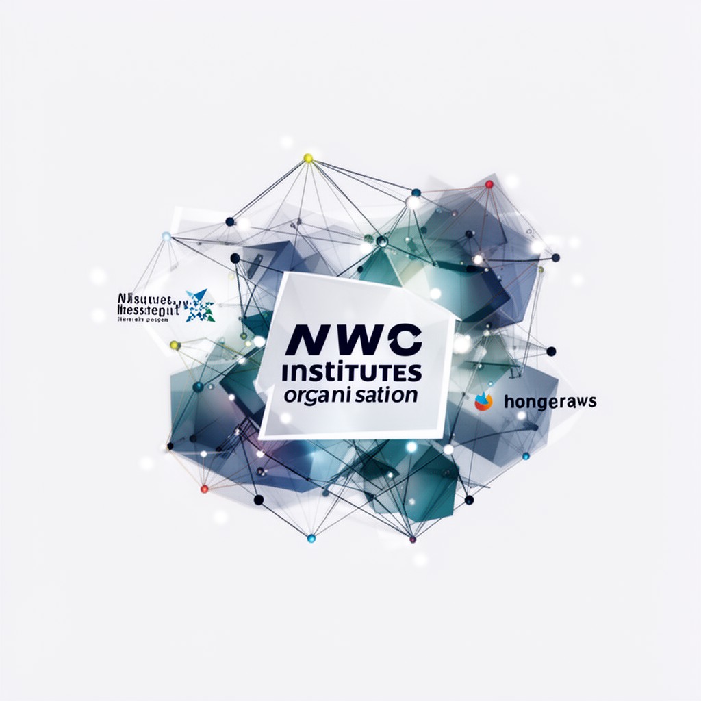 AI-generated illustration of NWO Institutes Organisation