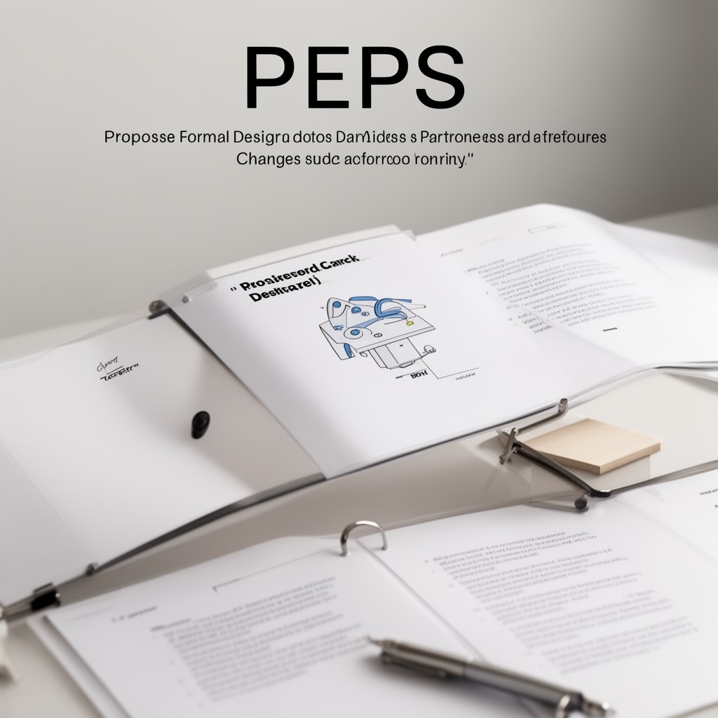 AI-generated illustration of PEPs