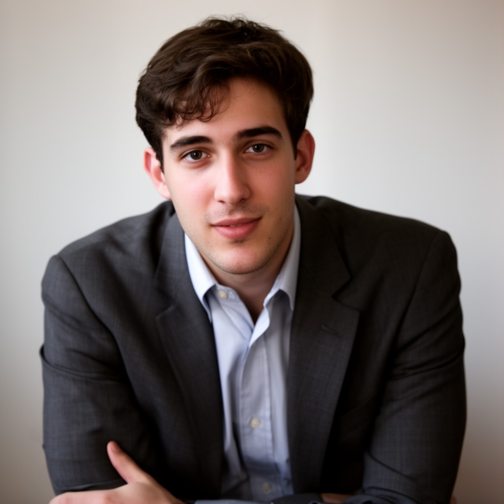 AI-generated illustration of Aaron Swartz