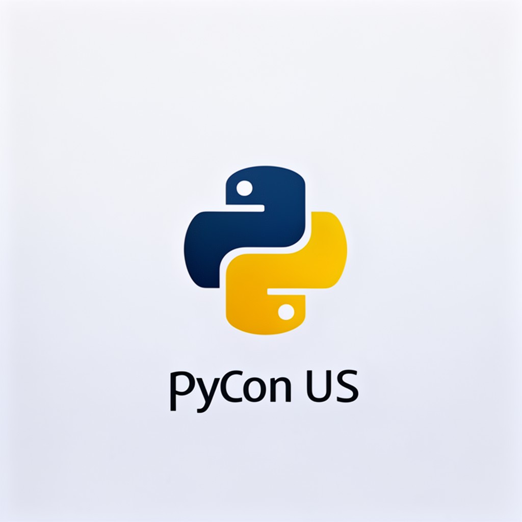 AI-generated illustration of PyCon US