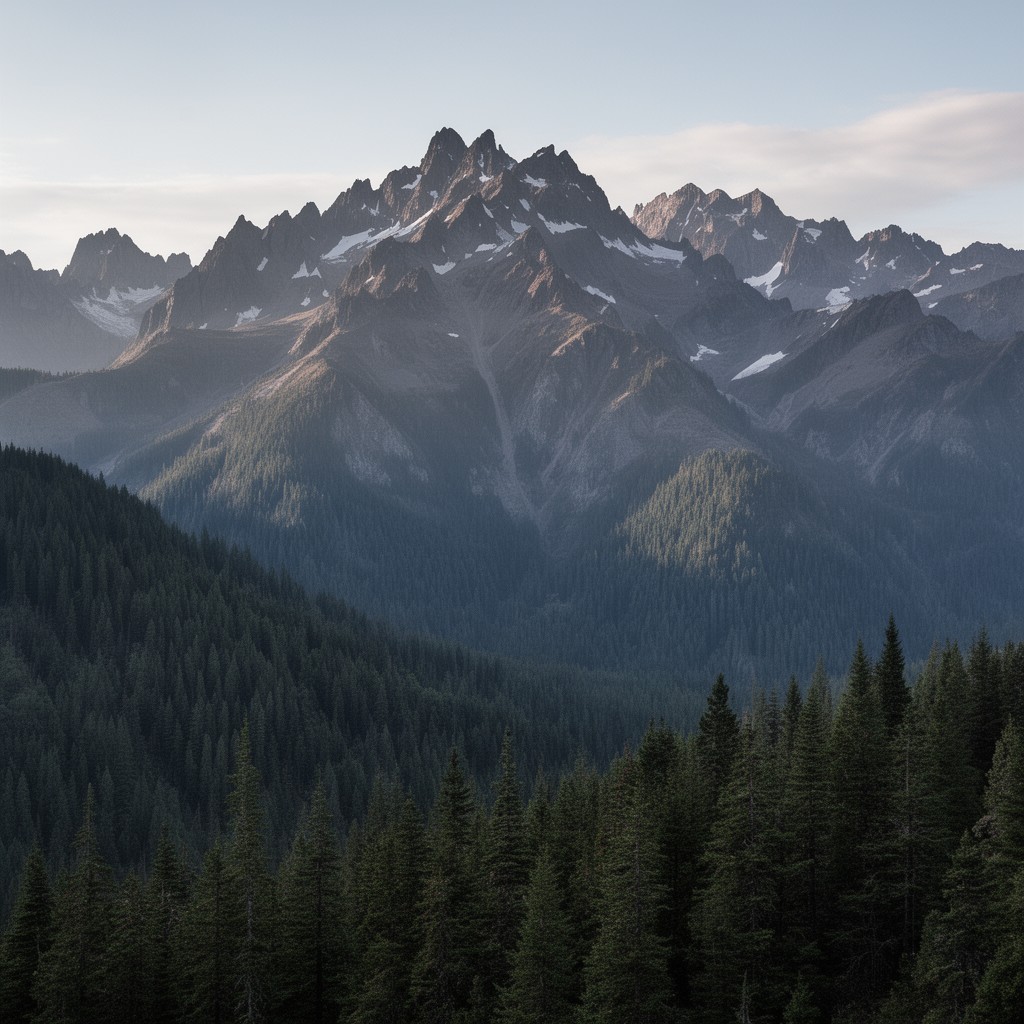 AI-generated illustration of Cascade crest