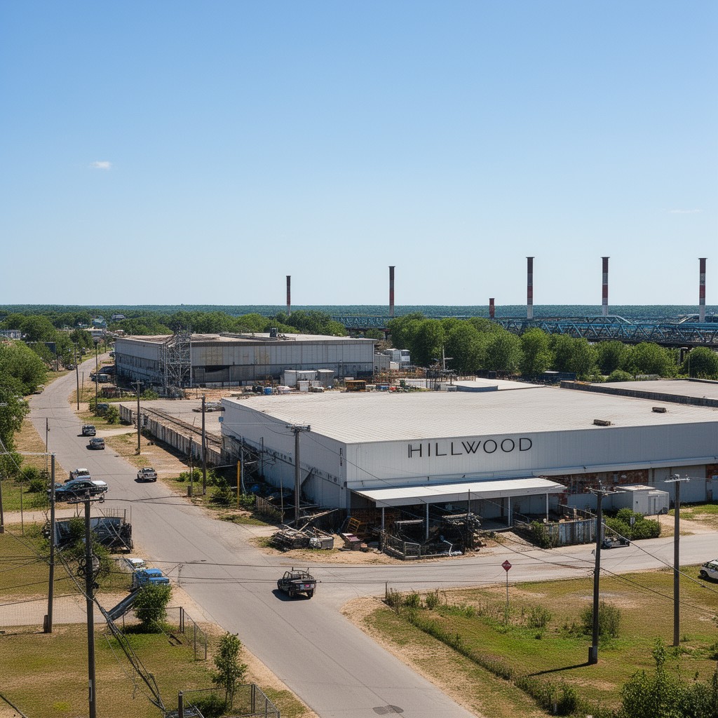 AI-generated illustration of Hillwood