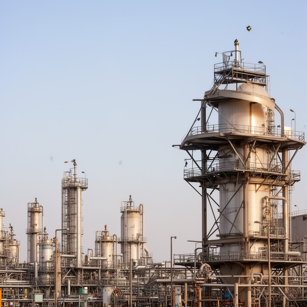 AI-generated illustration of Egyptian Petrochemicals Holding Company