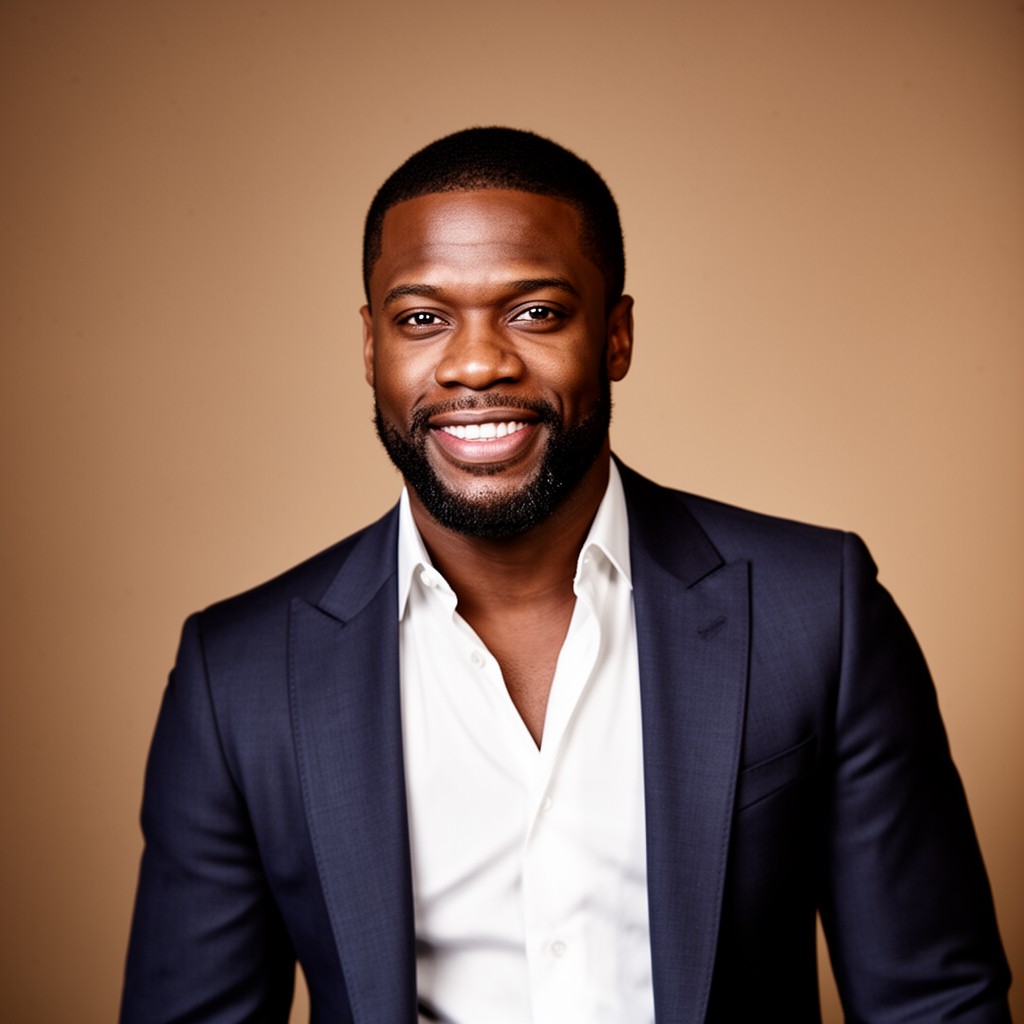 AI-generated illustration of Kevin Hart