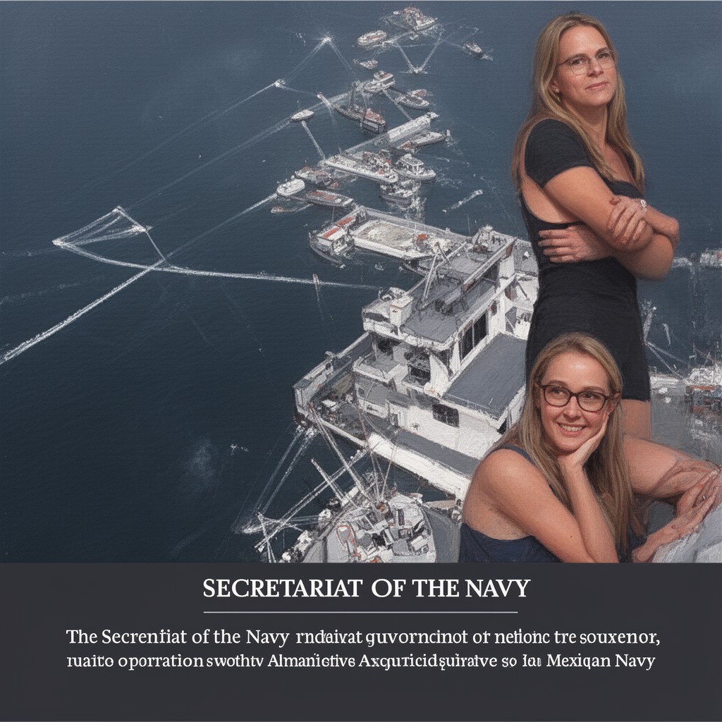 AI-generated illustration of Secretariat of the Navy