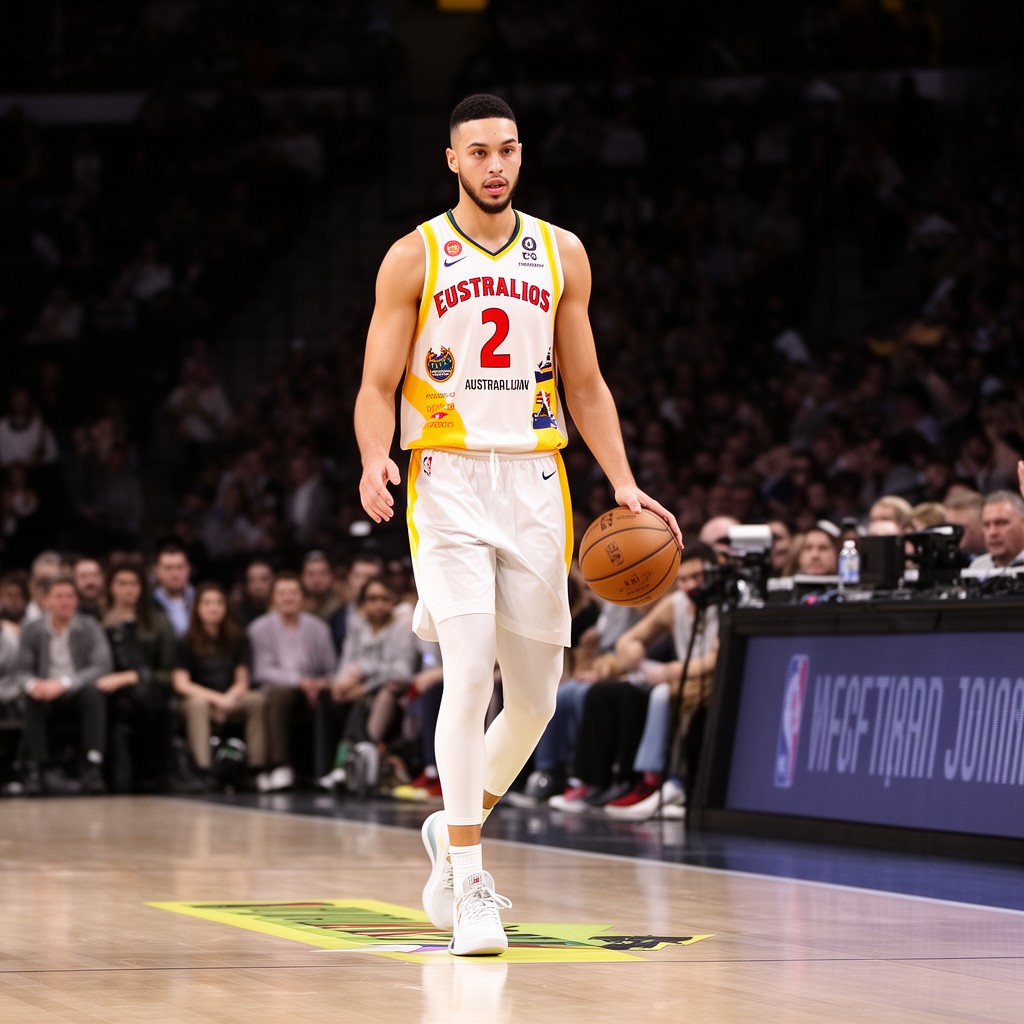 AI-generated illustration of Ben Simmons
