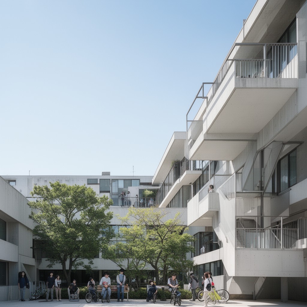 AI-generated illustration of Graduate School of Design