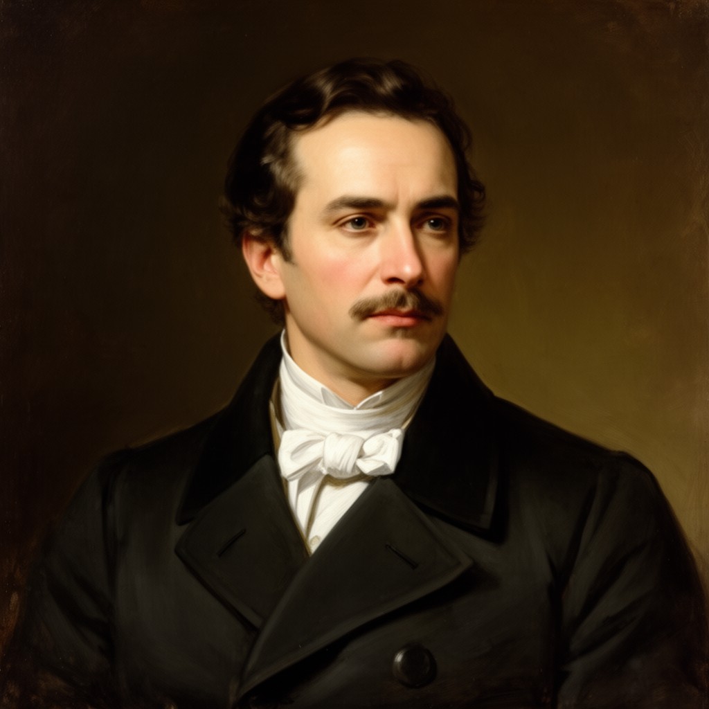 AI-generated illustration of Lord Dalhousie