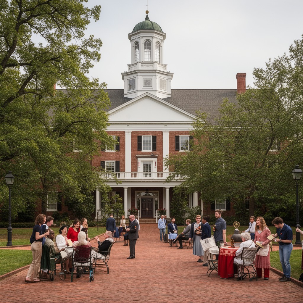 AI-generated illustration of St. John’s College, Annapolis