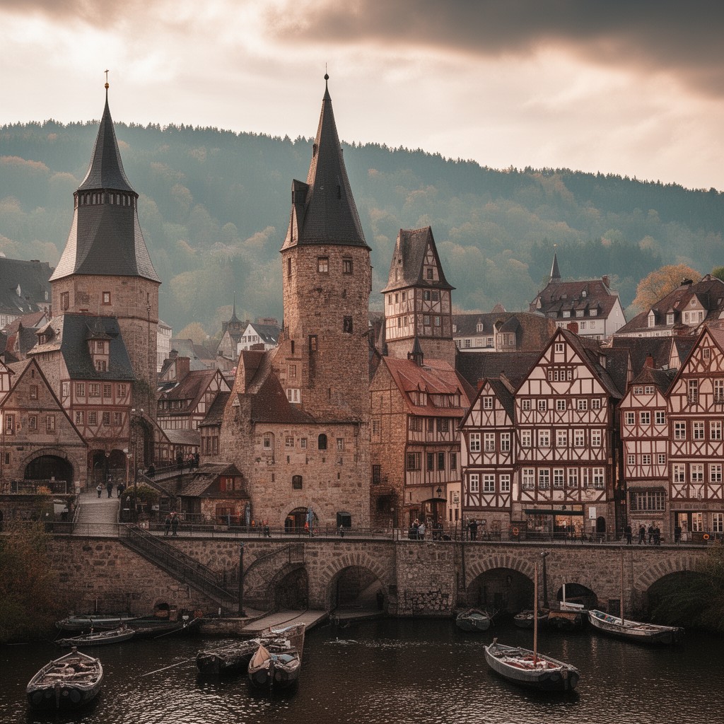AI-generated illustration of Goslar