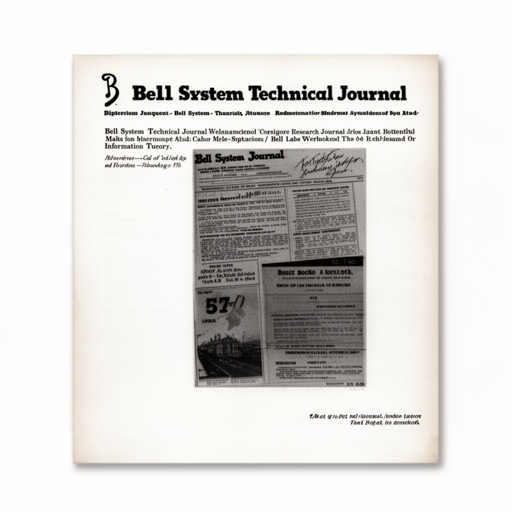 AI-generated illustration of Bell System Technical Journal